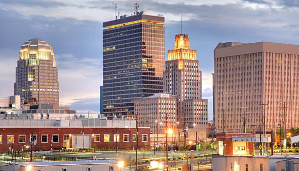 Downtown Winston-Salem, North Carolina